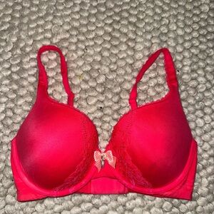 Victoria's Secret Vibrant Pink Lace Bra